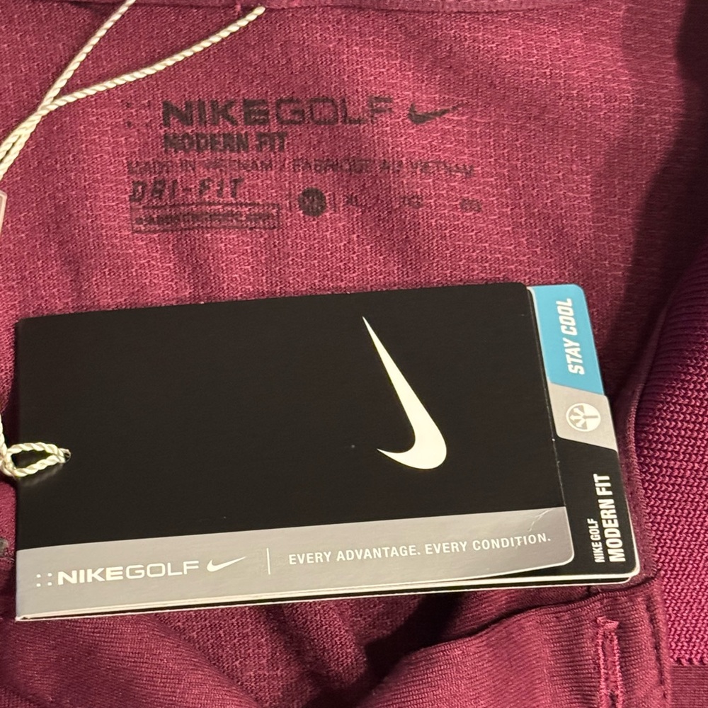 NWT Nike Dry Tipped Modern Fit Golf Polo Shirt XL - Picture 5 of 5